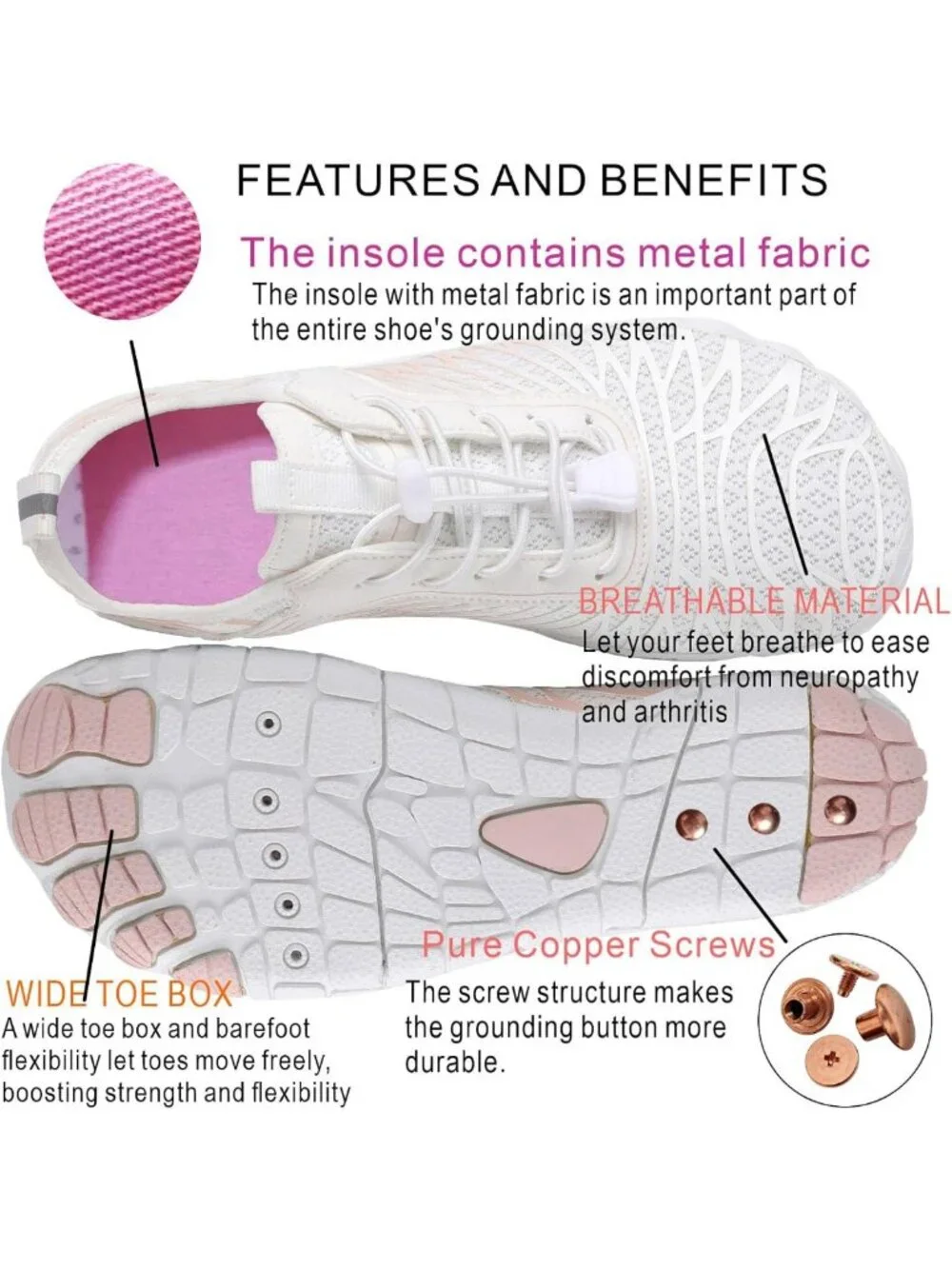 Grounding Barefoot Shoes with Copper | Full-Chain Grounding for Wellness